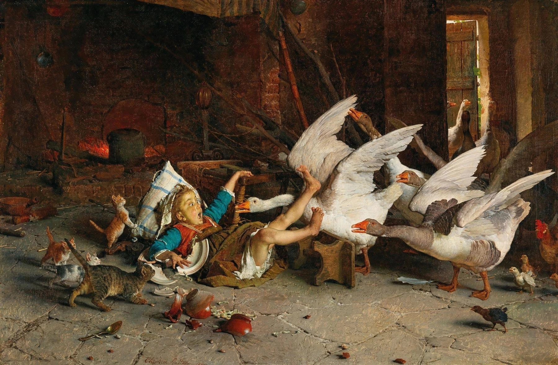 Patatrac o Un disastro, 1887 1